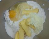 Foto langkah ke 1 dari resep Pie Susu Raksasa Keju.