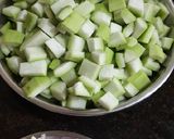 மொச்சை சுரைக்காய் கூட்டு(suraikkai koottu recipe in tamil) ரெசிபி ஸ்டேப் 2 புகைப்படம்