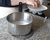 Foto del paso 10 de la receta: Tarta Mousse de Chocolate Blanco (sin azúcar)