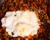 A picture of step 3 of Fresh turmeric sabzi.