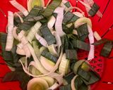 Une image de l'étape 1 de Fusilli aux crevettes rôties.