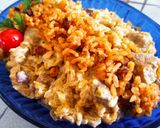 Rizseshús, tejfölös kovászolt káposztával recept fázis 6 fotója