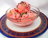 A picture of step 7 of Mixed fruits flavour ice cream.