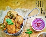 A picture of step 7 of Beef Resha Kabab.