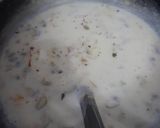 A picture of step 4 of Basundi.