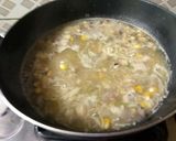 A picture of step 4 of Burnt garlic chicken noodle soup.