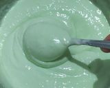 Foto langkah ke 7 dari resep Ice cream enak dan lembut 🍨 Rasa melon 🍈 tanpa mixer.