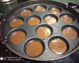 A picture of step 3 of Eggless Mini Chocolate Lava Cake.
