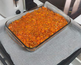 Foto del paso 3 de la receta: Pastel de batata, verduras y carne picada con queso