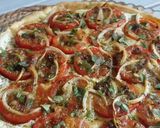Une image de l'étape 5 de 𝕋𝕠𝕣𝕥𝕒 𝕄𝕒𝕞𝕒𝕞𝕚𝕒 Ricotta/Tomates/Pesto.