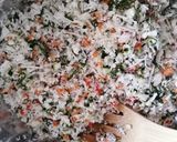 Foto del paso 3 de la receta: Tortilla de Coliflor y vegetales