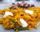 Foto del paso 6 de la receta: Arroz con conejo - verdura y alioli