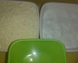 A picture of step 1 of Dhokla.