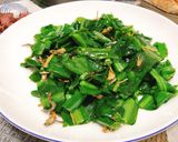 丁香炒山蘇的食譜步驟2照片