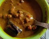 A picture of step 4 of Chane ki sabji.