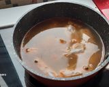 Foto del paso 2 de la receta Arroz con bacalao y langostinos