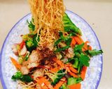 Hình bước làm 4 của món Mì trộn