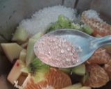 A picture of step 3 of Mixed fruits falooda drink.
