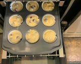 A picture of step 3 of Cranberry Orange Muffins.