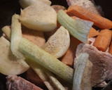A picture of step 2 of Beef Stock Batch 2.