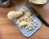 Foto del passaggio 4 della ricetta Budino di Ricotta e Pere