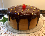 Foto del paso 19 de la receta: Tarta de chocolate rellena de crema de queso con dulce de leche