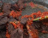 Foto langkah ke 7 dari resep Balado Daging Sapi.