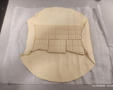 Foto del paso 2 de la receta: Trenza de hojaldre y chocolate