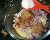A picture of step 6 of Pani Puri Shots in air fryer.
