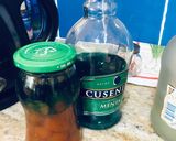 Foto del paso 3 de la receta: Kinotos al whisky 🥃, menta 🍃y piña 🍍