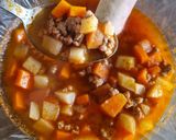 A picture of step 9 of Ground Beef with Vegetables 🥩.