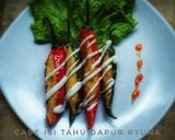 Foto langkah ke 5 dari resep Cabe Isi Tahu.