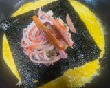 รูปขั้นตอนการทำที่ 3 ของ ข้าวห่อไข่