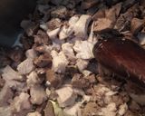 A picture of step 8 of Magiritsa with Chicken and Fresh Mushrooms.