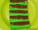 Foto langkah ke 9 dari resep Bolu Kukus Pandan Kopi Mocca.