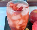 Hình bước làm 4 của món Trà dâu ngâm