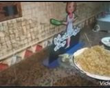 صورة لخطوة 1 من وصفة فرخه محشيه فريك