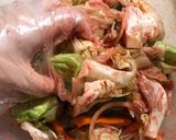 A picture of step 3 of Kimchi 🇰🇷.
