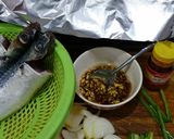 Hình bước làm 1 của món Cá sa ba nướng giấy bạc