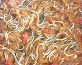 Foto del paso 3 de la receta: Macarrones con verduras y gulas