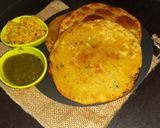 A picture of step 4 of Cabbage puri healthy.