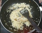 A picture of step 2 of Prawns Birayani.