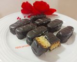 A picture of step 7 of Bounty Chocolate.
