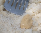Foto del paso 5 de la receta: Pulpo en salsa de chintextle con puré de papá y ensalada fresca,