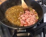 Une image de l'étape 7 de Macaronis au gorgonzola,bacon et tomates cerises façon one pot pasta.