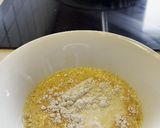 Foto del paso 3 de la receta: Tortilla de espárragos, tomatitos y queso semicurado de cabra