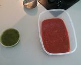 Foto del paso 3 de la receta: Tortelinis artesanal con carne en salsa napolitana y pesto