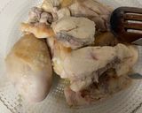 Foto del paso 1 de la receta Pollo en Salsa con Patatas al Horno con Mantequilla y Estragón
