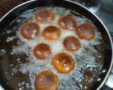 A picture of step 9 of Gullab gamoon.