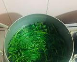 Hình bước làm 3 của món Rau muống xào